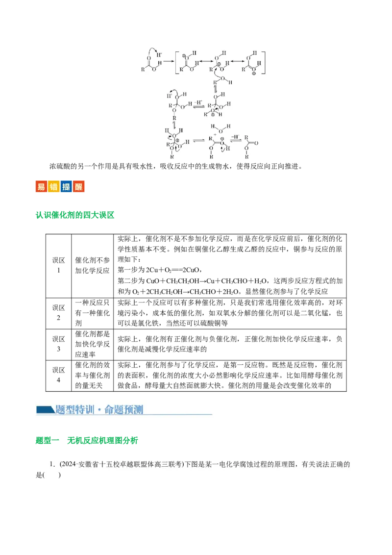 重难点突破反应机理的图象分析与应用(解析版)_05高考化学_2024年新高考资料_2.2024二轮复习_2024年高考化学二轮复习讲练测（新教材新高考）