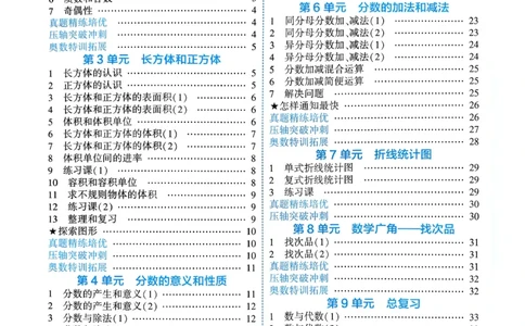 26春五年级下册四星学霸-数学人教-答案解析_26春人教版数学三下_09、练习题+试卷合集_-26春《学霸提高班》_小学数学《学霸提高班》1-6年级下册（26春）