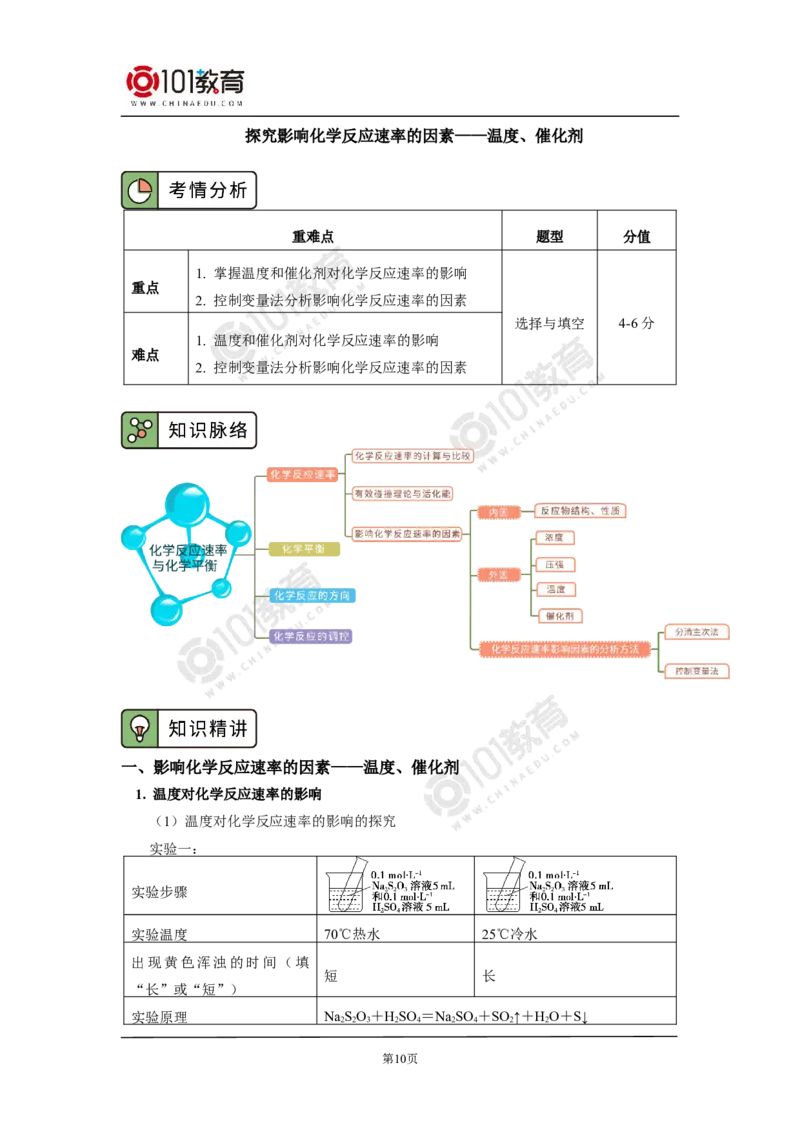 选择性必修1第二章化学反应速率与化学平衡第一节化学反应速率（2）_新人教版高二化学选修一、二、三_新人教版高中化学选择性必修第一册_高二化学（选择性必修第一册）学案练习