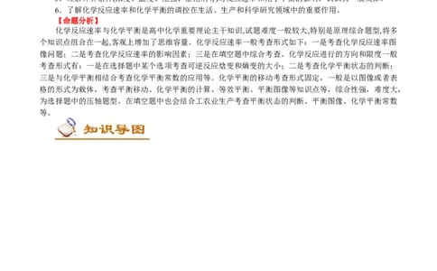 解密09化学反应速率与平衡(讲义)-高频考点解密2021年高考化学二轮复习讲义+分层训练_05高考化学_新高考复习资料_2021新高考资料