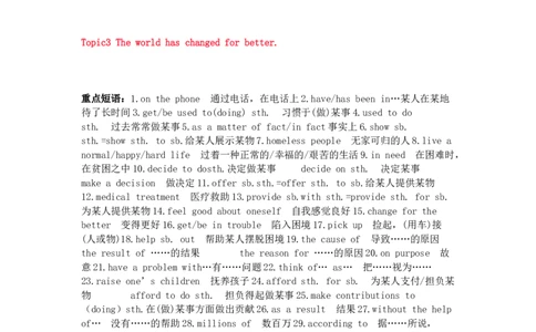 仁爱版初中英语九年级上册知识点_24秋《初中各科知识点梳理》_初中英语《知识梳理》7-9年级上下册_知识梳理_仁爱版初中英语7-9年级上下册知识梳理