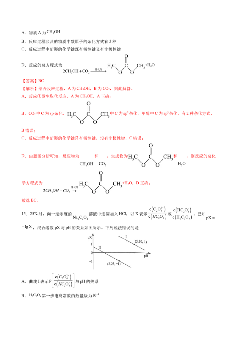 黄金卷01-赢在高考&middot;黄金8卷备战2024年高考化学模拟卷（山东专用）（解析版）_05高考化学_2024年新高考资料_4.2024高考模拟预测试卷