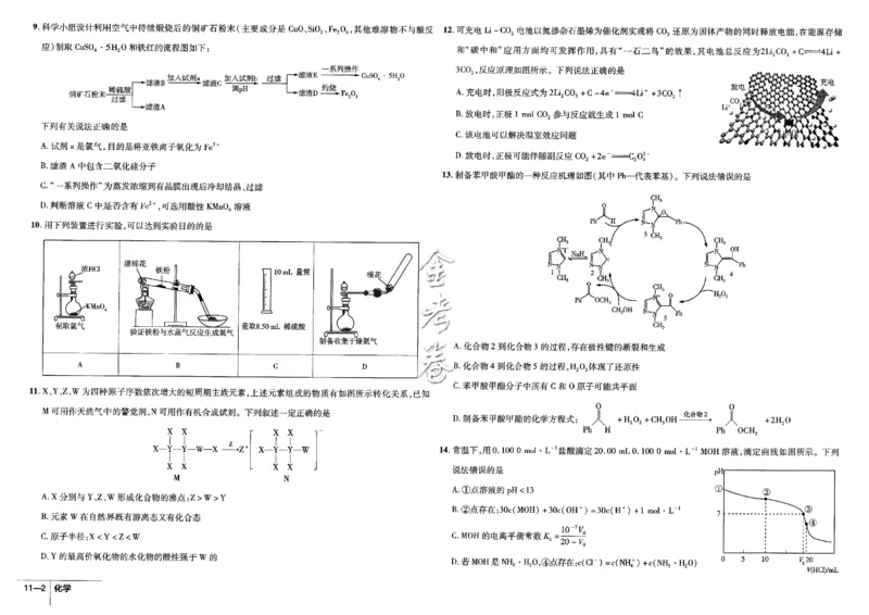 金考卷优秀模拟试卷汇编45套全国卷化学_05高考化学_高考模拟题_全国课标版_化学全国卷2023金考卷