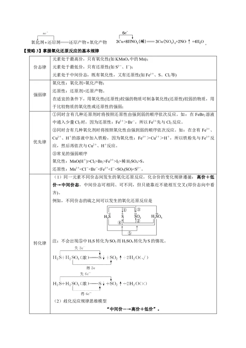 重难点05氧化还原反应的概念、规律、配平及计算-2024年高考化学热点&middot;重点&middot;难点专练（新高考专用）（解析版）_05高考化学_2024年新高考资料_3.2024专项复习