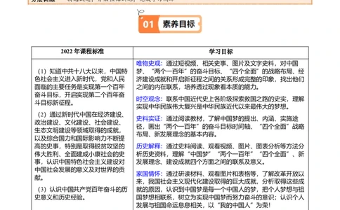 第11课为实现中国梦而努力奋斗（教师版）_新八下历史_00、更新资料3月23日_第二套(4)_同步讲义-U15_2025版