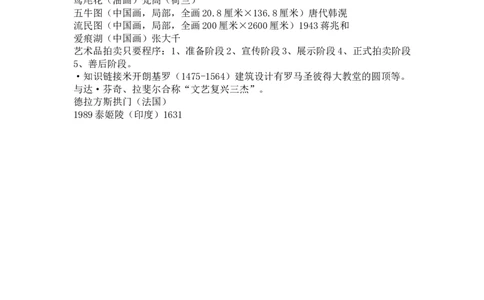 人美八年级下册重点知识点总结_24秋《初中各科知识点梳理》_初中美术《知识梳理》7-9年级上下册_人美版初中美术7-9年级上下册知识梳理