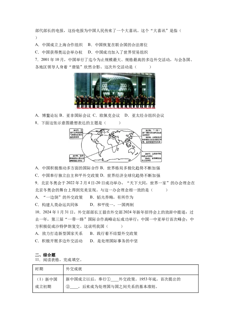 专题训练06++热点解读与突破（时事热点+周年热点+热点专练）-2023-2024学年八年级历史下册期末满分冲刺复习攻略_新八下历史_19、赠送其它资料_旧版_12复习课件8下历史