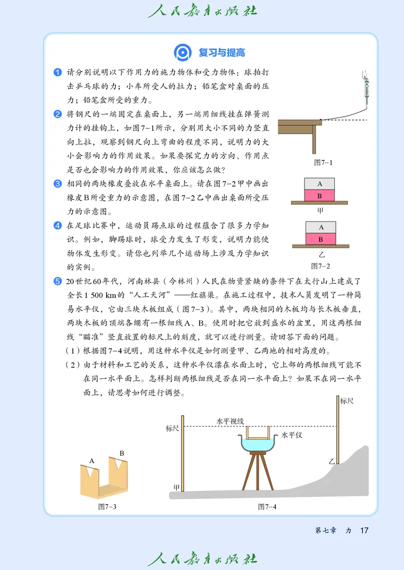 2026春人教版八年级物理下册电子课本