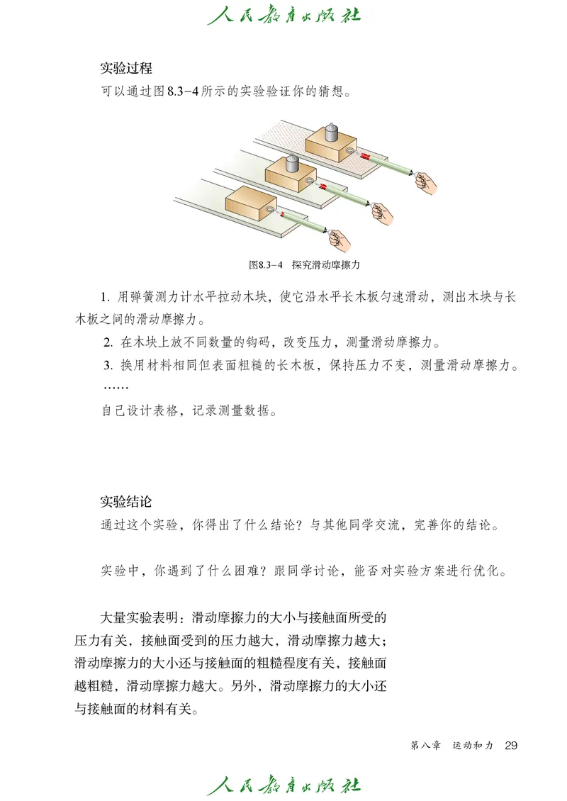 2026春人教版八年级物理下册电子课本