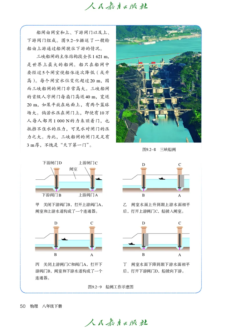 2026春人教版八年级物理下册电子课本