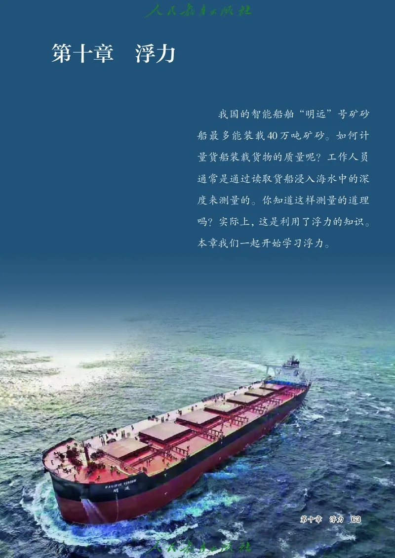 2026春人教版八年级物理下册电子课本