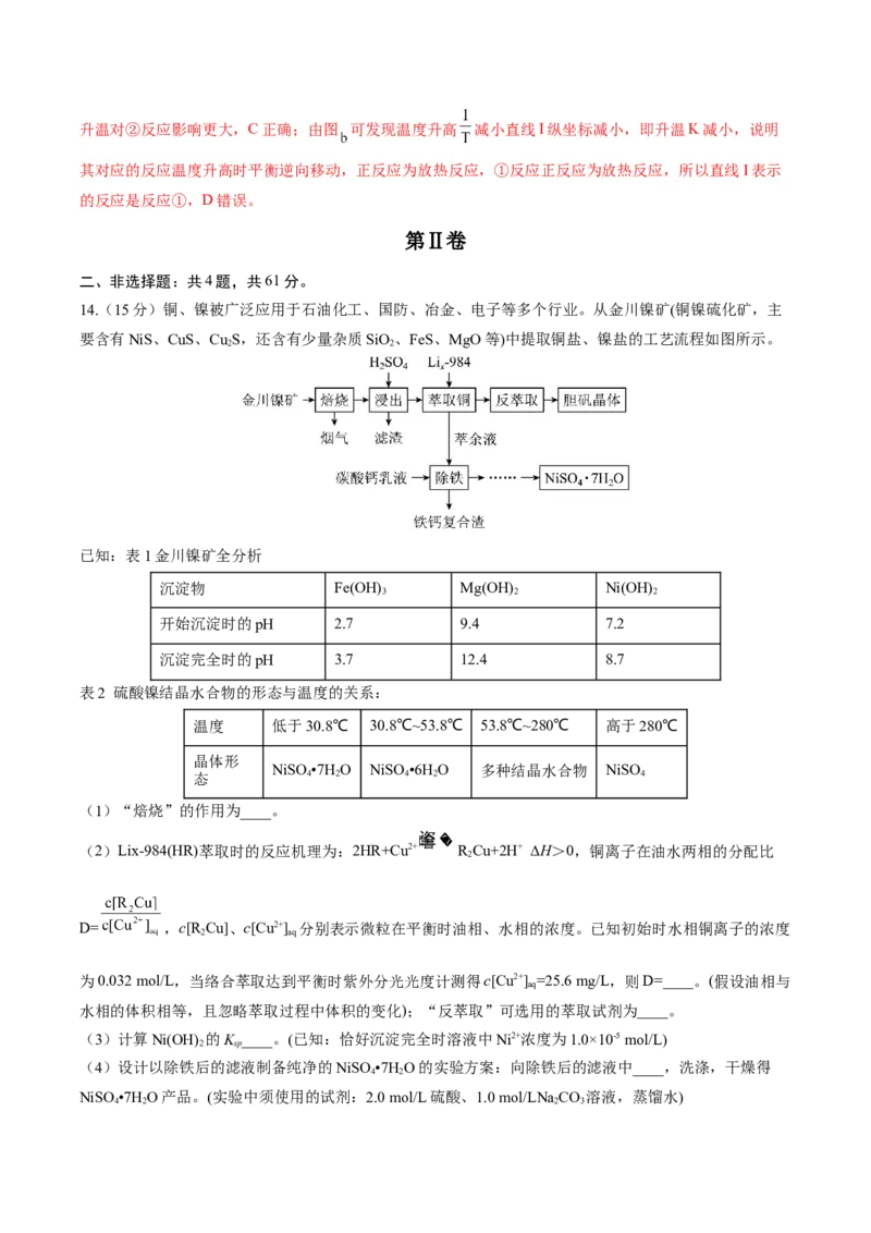 黄金卷02-赢在高考&middot;黄金8卷备战2024年高考化学模拟卷（江苏专用）（解析版）_05高考化学_2024年新高考资料_4.2024高考模拟预测试卷