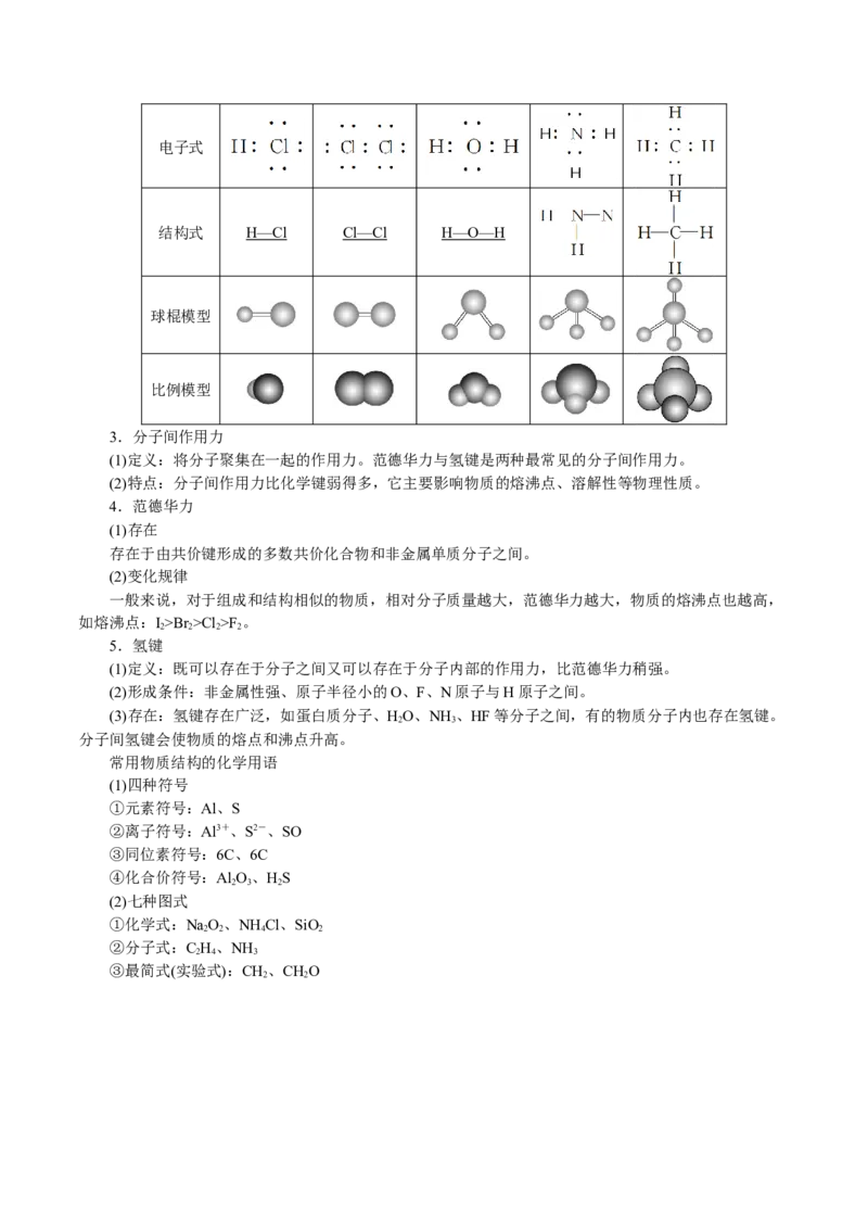 解密05物质结构元素周期律(讲义)-高频考点解密2021年高考化学二轮复习讲义+分层训练_05高考化学_新高考复习资料_2021新高考资料