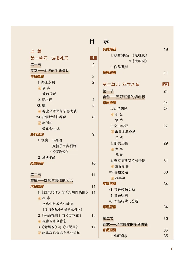 普通高中教科书&middot;音乐必修1音乐鉴赏_高中全套电子教材及答案。_01高中电子教材全套_音乐_沪音版_高中年级_必修1音乐鉴赏