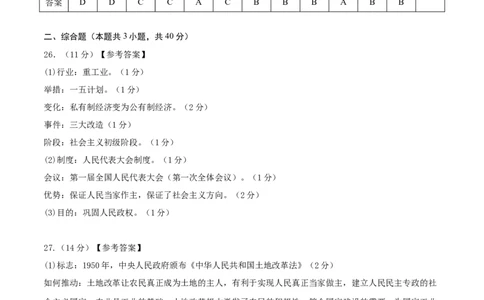 八下历史期末模拟卷02（参考答案）_新八下历史_19、赠送其它资料_旧版_12复习课件8下历史_2023-2024学年八年级历史下册期末复习提分秘籍（统编版）