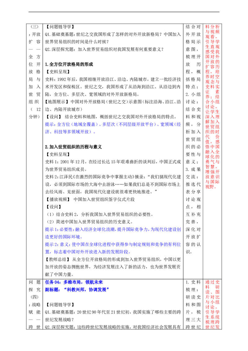 第12课加快改革开放和社会主义现代化建设步伐（教学设计）_新八下历史_00、更新资料3月23日_新版_第三套_第二套_2026春季新版-持续更新中