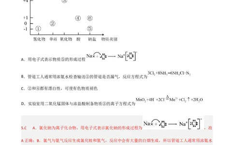 高频考点15氯及其化合物-2023年高考化学二轮复习高频考点51练（解析版）_05高考化学_新高考复习资料_2023年新高考资料_二轮复习_2023年高考化学二轮复习高频考点51练292724123