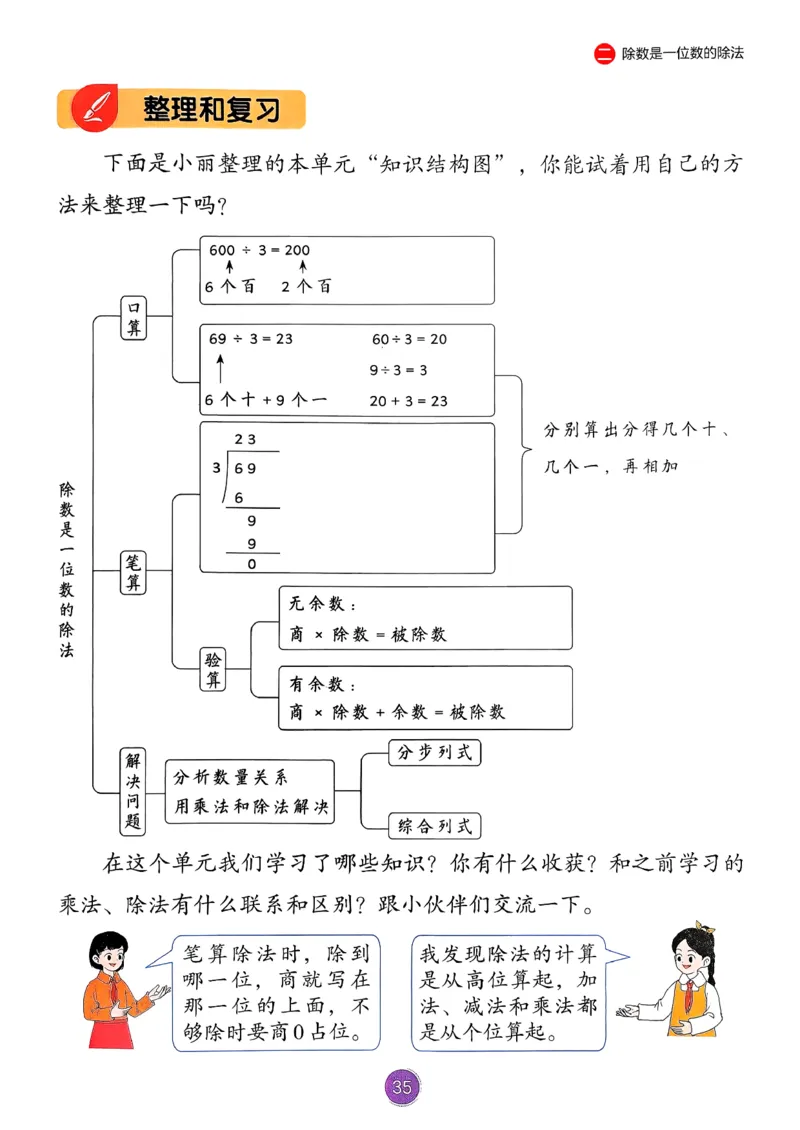 26春人教版三年级下册数学课堂笔记_26春人教版数学三下_03、课堂笔记