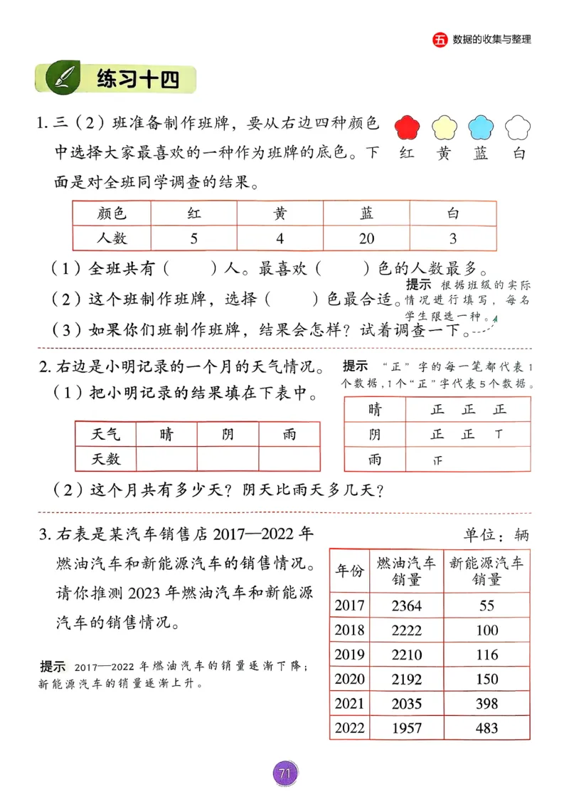 26春人教版三年级下册数学课堂笔记_26春人教版数学三下_03、课堂笔记