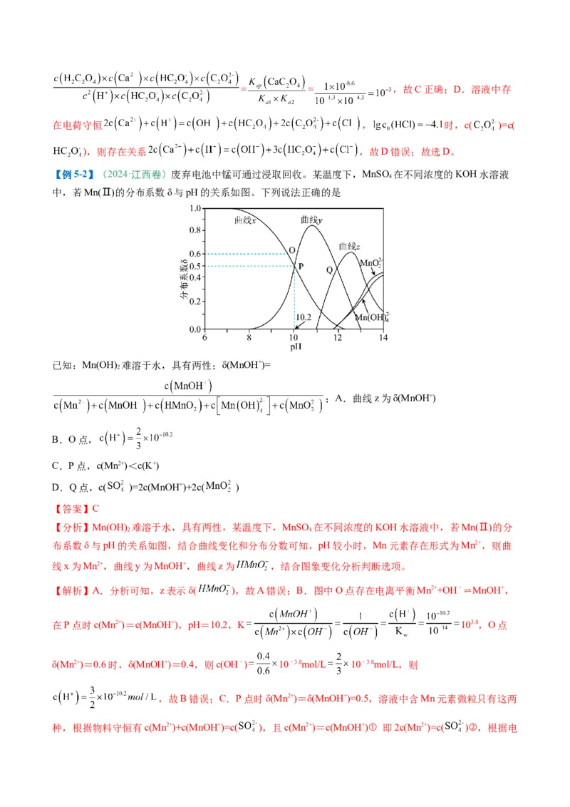 题型14电解质溶液（解析版）_05高考化学_2025年新高考资料_二轮复习_2025年高考化学二轮热点题型归纳与变式演练（新高考通用）340117718