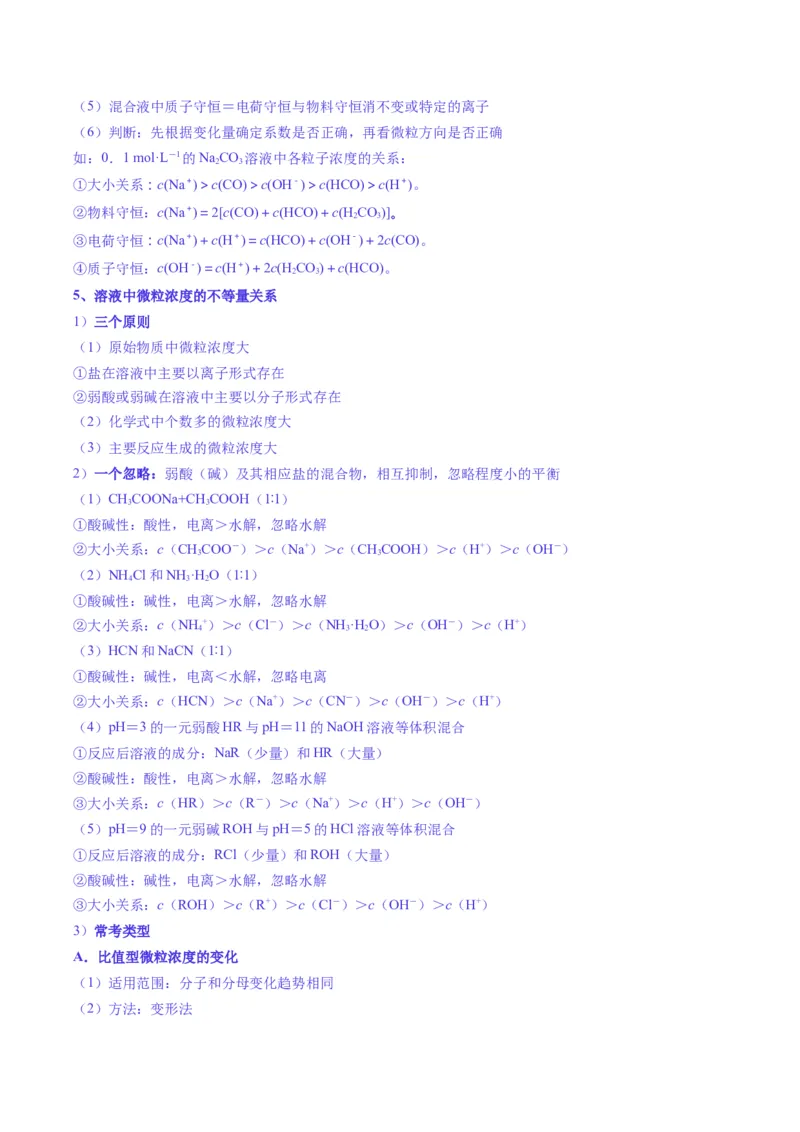 题型14电解质溶液（解析版）_05高考化学_2025年新高考资料_二轮复习_2025年高考化学二轮热点题型归纳与变式演练（新高考通用）340117718