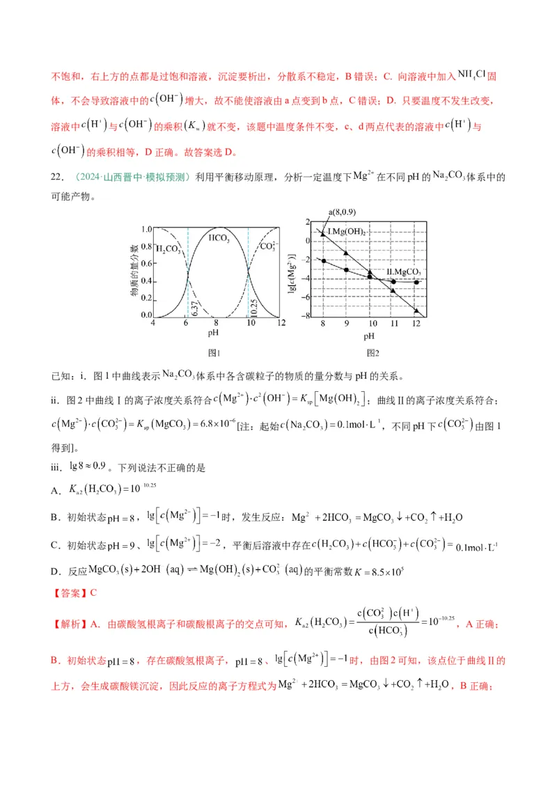 题型14电解质溶液（解析版）_05高考化学_2025年新高考资料_二轮复习_2025年高考化学二轮热点题型归纳与变式演练（新高考通用）340117718