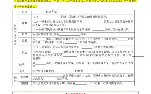 第5课三大改造（教师版）_新八下历史_00、更新资料3月23日_第二套(4)_同步讲义-U15_2025版