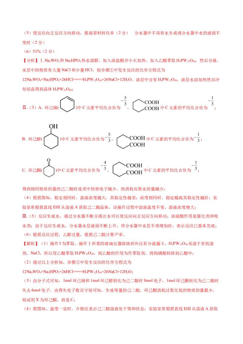 黄金卷07-赢在高考&middot;黄金8卷备战2024年高考化学模拟卷（河北专用）（解析版）_05高考化学_2024年新高考资料_4.2024高考模拟预测试卷