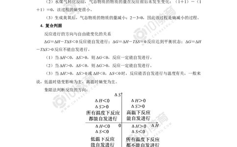 选择性必修1第二章化学反应速率与化学平衡第三节-化学反应的方向_新人教版高二化学选修一、二、三_新人教版高中化学选择性必修第一册_高二化学（选择性必修第一册）学案练习