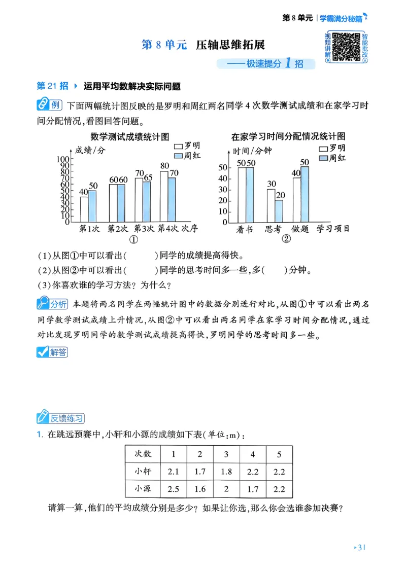 26春学霸满分秘籍数学4年级下册_26春人教版数学三下_09、练习题+试卷合集_-26春《学霸满分秘籍》
