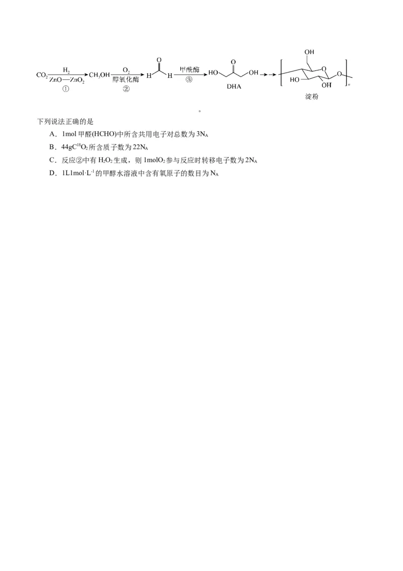 重难点04有关阿伏加德罗常数的正误判断-2024年高考化学热点&middot;重点&middot;难点专练（新高考专用）（原卷版）_05高考化学_2024年新高考资料_3.2024专项复习