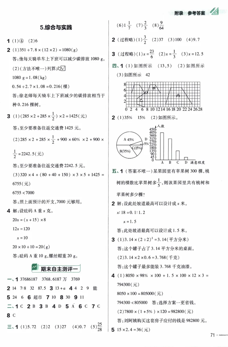 26春《练习帮》人教数学六下_26春人教版数学三下_09、练习题+试卷合集_-26春《教材帮》_26春《教材帮》人教数学6下