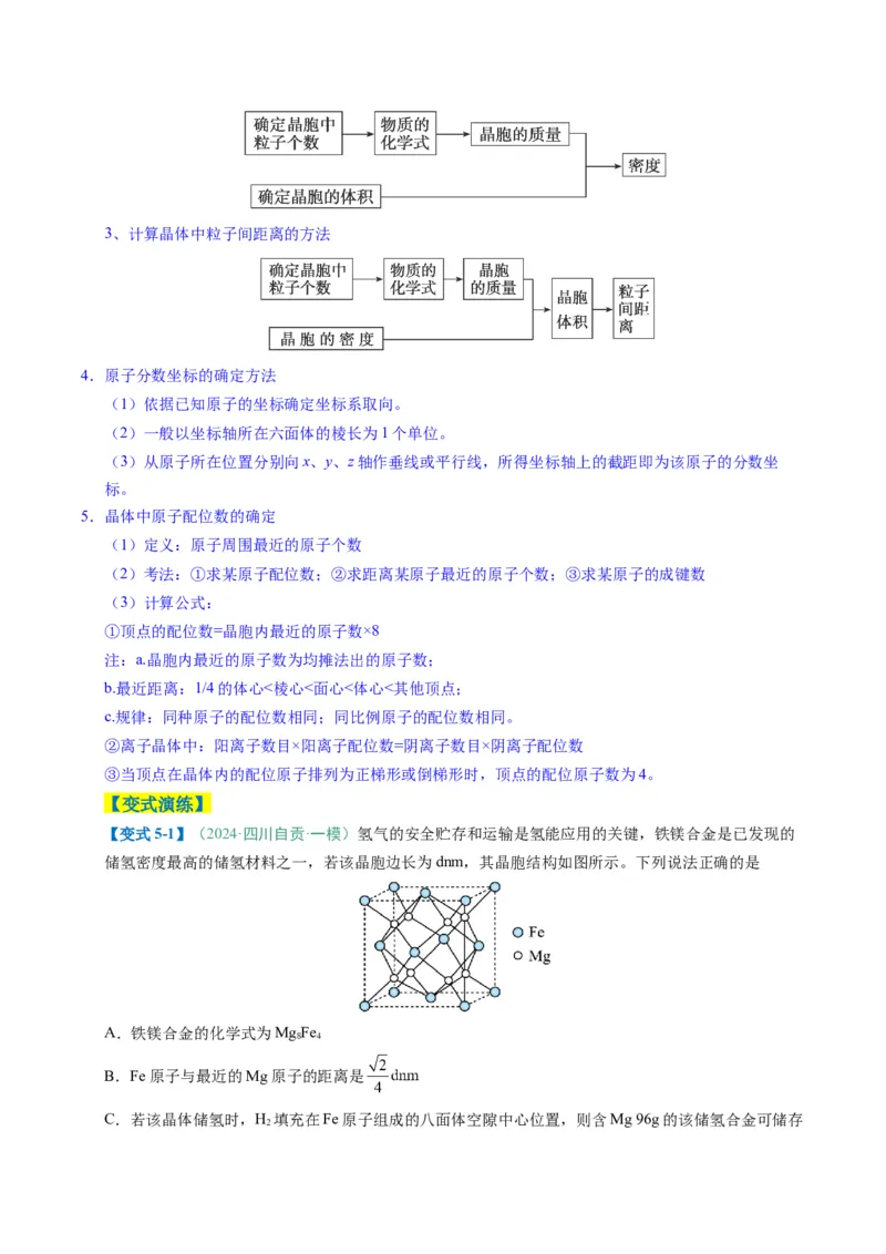 题型07原子、分子、晶体结构与性质（解析版）_05高考化学_2025年新高考资料_二轮复习_2025年高考化学二轮热点题型归纳与变式演练（新高考通用）340117718