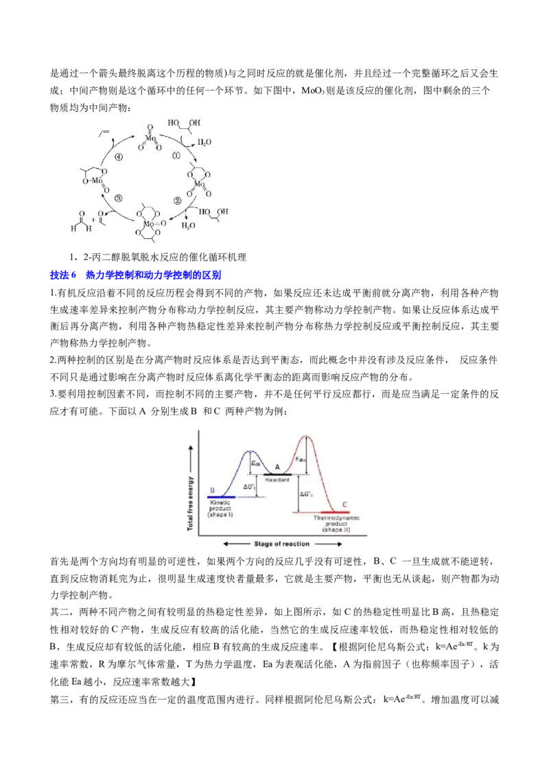 通关07反应历程探究与催化机理（原卷版）-备战2024年高考化学抢分秘籍（新高考专用）_05高考化学_2024年新高考资料_5.2024三轮冲刺_备战2024年高考化学抢分秘籍（新高考专用）322209527