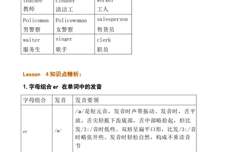 1_《小学各科知识点》_小学英语《知识梳理》3-6年级上下册_下册_开心版小学英语3-6年级下册_四下_unit6
