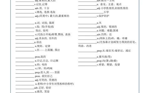 24新教材外研版七上英语单词默写（附答案）_24秋《初中各科知识点梳理》_2024秋《名师总结》知识点789年级全科_24秋《名师总结》知识点七年级全科