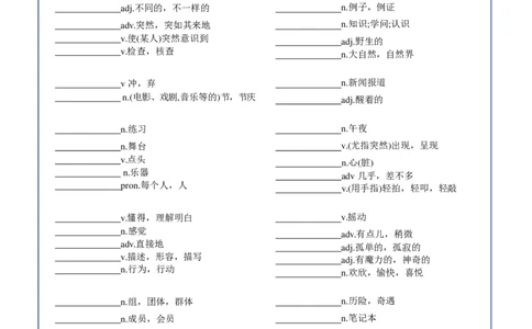 24新教材外研版七上英语单词默写（附答案）_24秋《初中各科知识点梳理》_2024秋《名师总结》知识点789年级全科_24秋《名师总结》知识点七年级全科