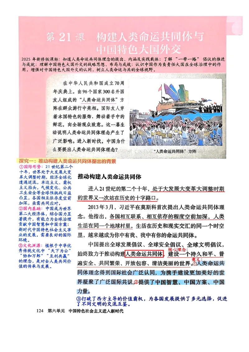 八下历史手写笔记（新）(1)_新八下历史_02、课堂手写笔记