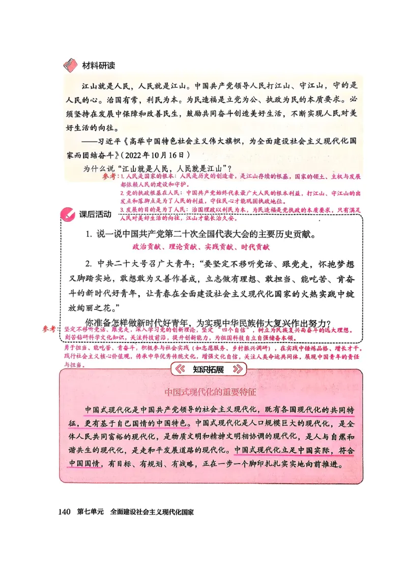 八下历史手写笔记（新）(1)_新八下历史_02、课堂手写笔记