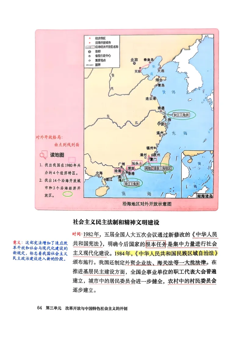 八下历史手写笔记（新）(1)_新八下历史_02、课堂手写笔记