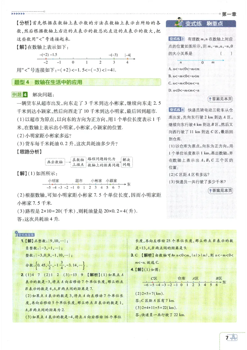 24新教材人教版七上数学知识点清单_24秋《初中各科知识点梳理》_2024秋《名师总结》知识点789年级全科_24秋《名师总结》知识点七年级全科
