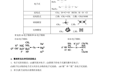 重难点01化学与STSE化学用语-2024年高考化学热点&middot;重点&middot;难点专练（江苏专用）（原卷版）_05高考化学_2024年新高考资料_3.2024专项复习