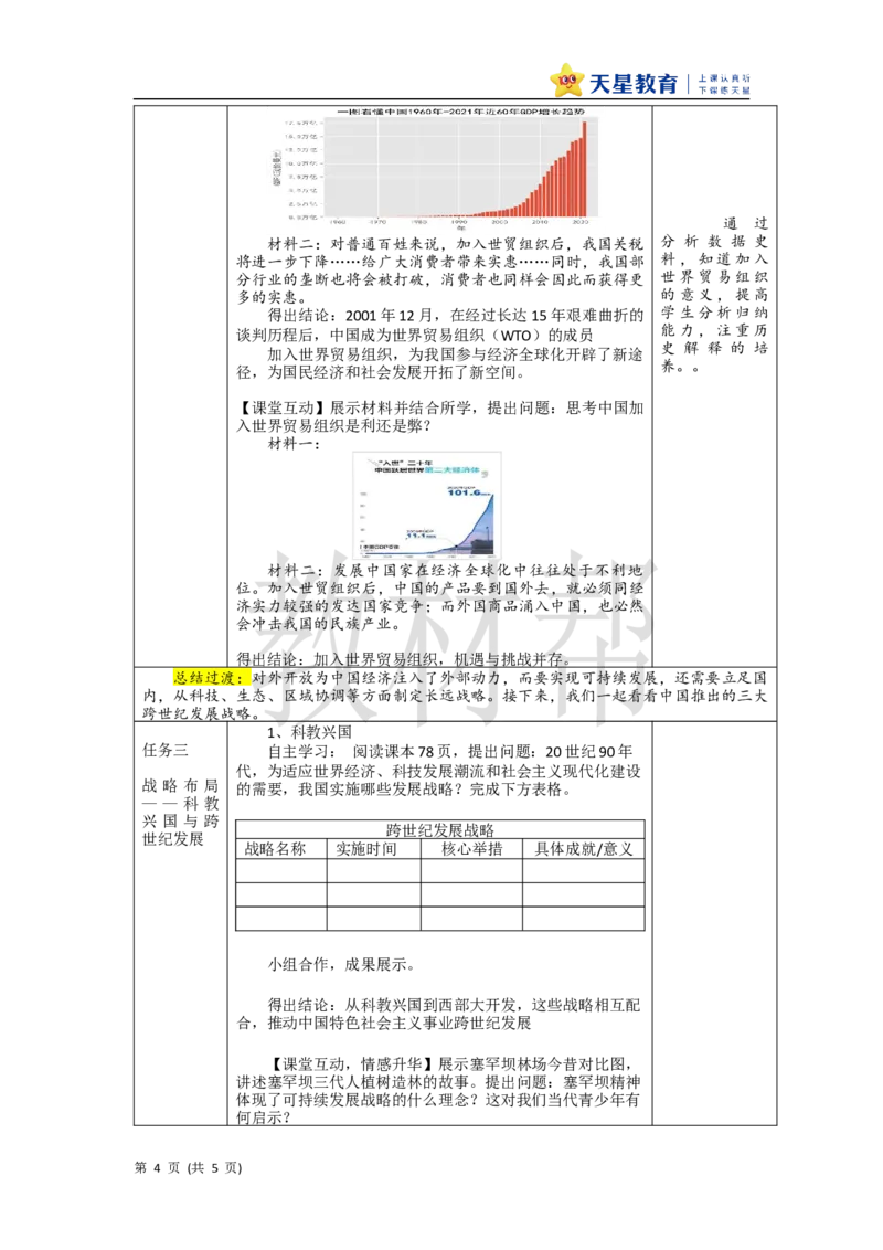 教学设计第12课《加快改革开放和社会主义现代化建设步伐》_新八下历史_00、上课课件PPT+教案更新中_第四单元_初中历史八下第12课《加快改革开放和社会主义现代化建设步伐》