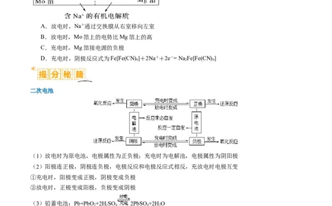 题型11新型电化学装置分析（原卷版）_05高考化学_2024年新高考资料_2.2024二轮复习_2024年高考化学二轮热点题型归纳与变式演练（新高考通用）