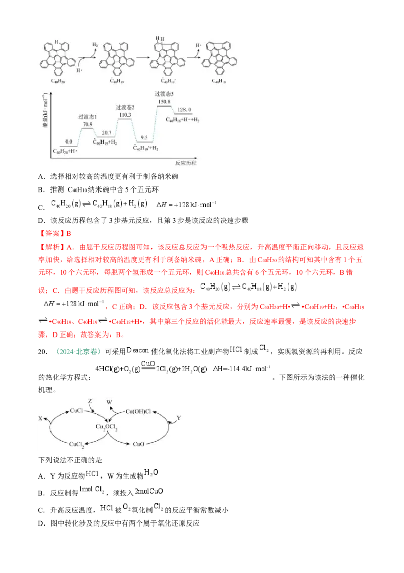 题型10陌生反应机理图（解析版）_05高考化学_2025年新高考资料_二轮复习_2025年高考化学二轮热点题型归纳与变式演练（新高考通用）340117718