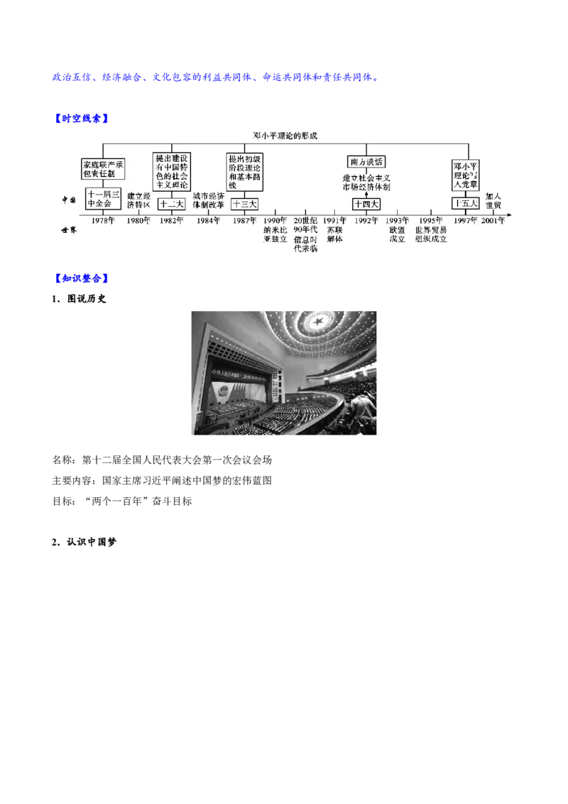 第11课为实现中国梦而努力奋斗（导学案）-（统编版）_新八下历史_00、更新资料3月23日_第二套(4)_大单元教学课件+教学设计-U40_第三单元中国特色社会主义道路（7-11）
