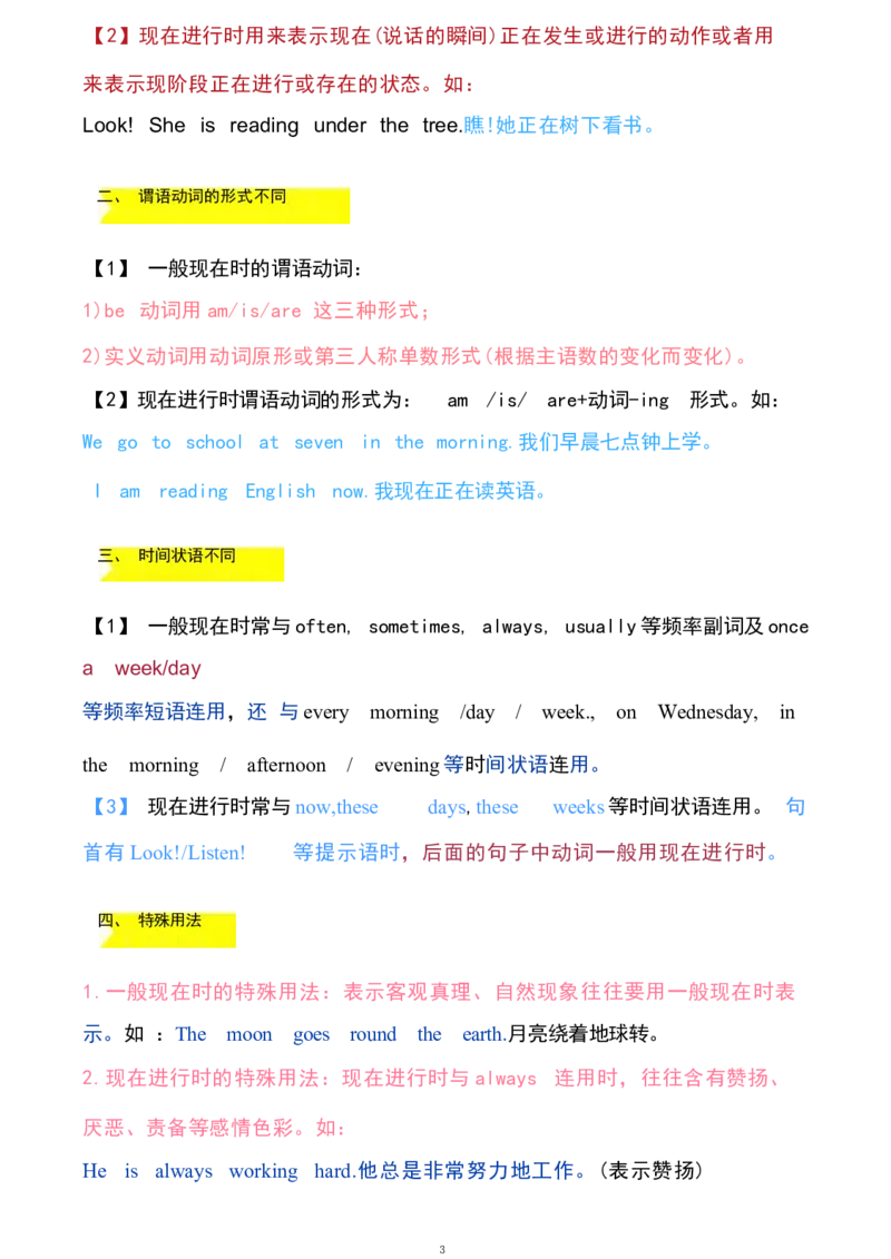 1_24秋《初中各科知识点梳理》_初中英语《知识梳理》7-9年级上下册_知识梳理_仁爱版初中英语7-9年级上下册知识梳理_七下_unit5t3