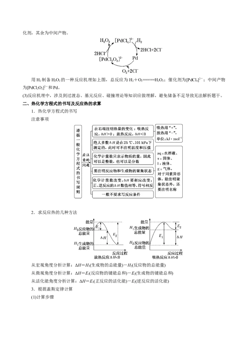重难点13化学反应原理-（原卷版）_05高考化学_2024年新高考资料_3.2024专项复习_2024年高考化学热点&middot;重点&middot;难点专练（江苏专用）