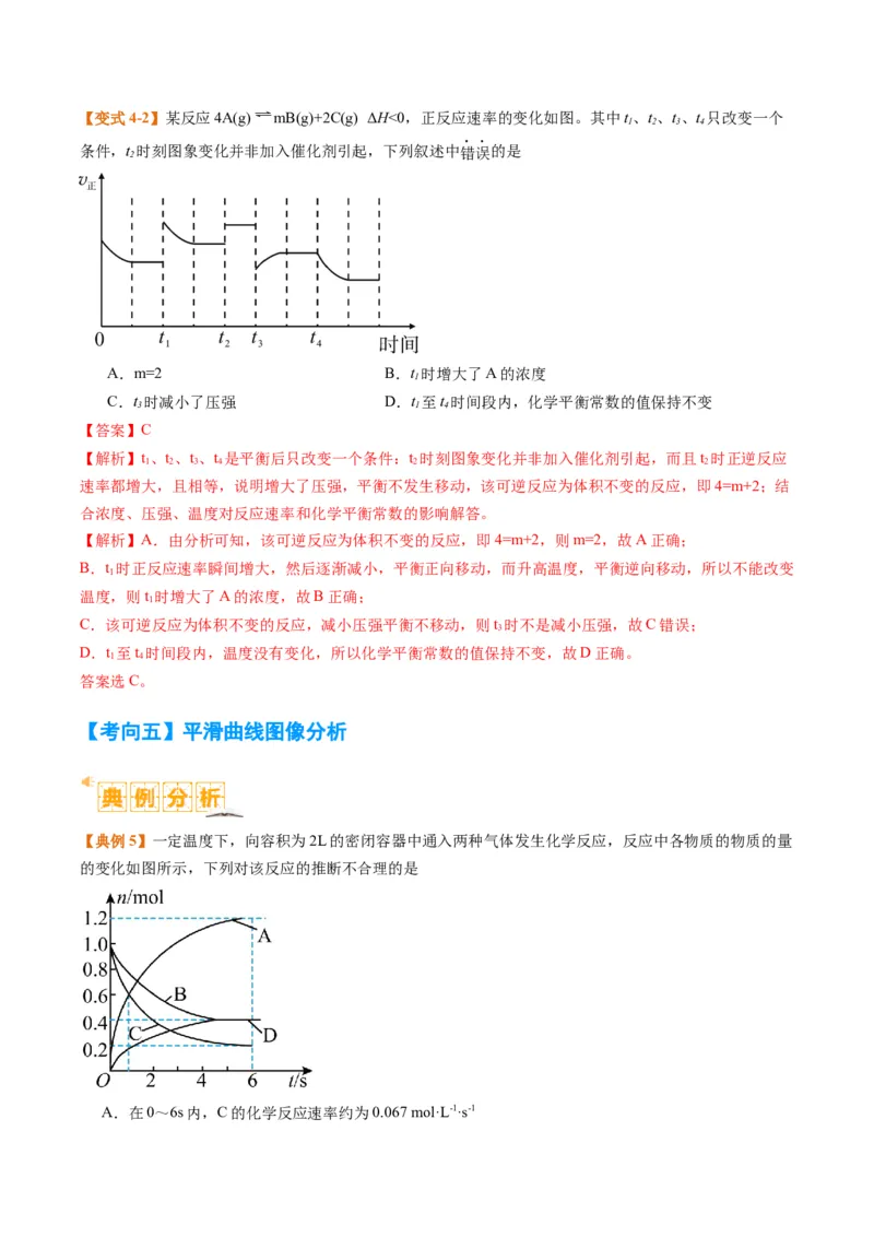 题型12化学平衡图表分析（解析版）_05高考化学_2024年新高考资料_2.2024二轮复习_2024年高考化学二轮热点题型归纳与变式演练（新高考通用）