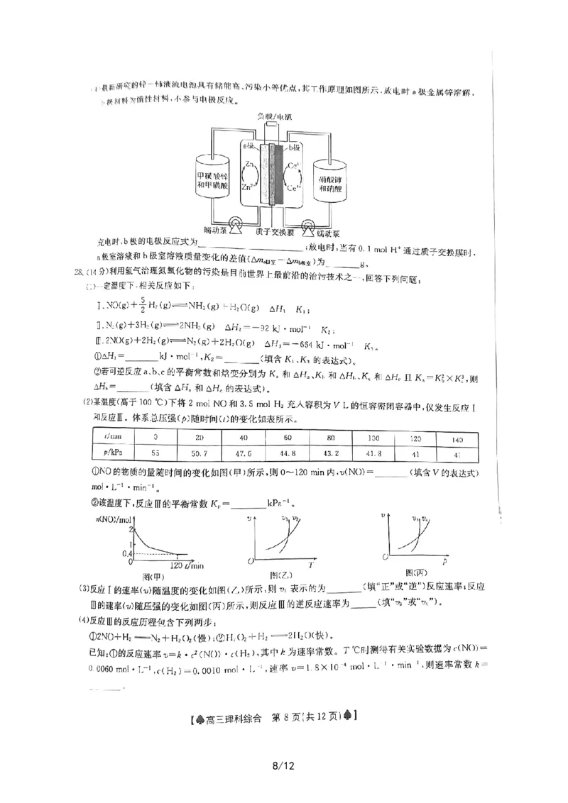 陕西省西安市周至县2022-2023学年高三下学期二模理科综合公众号：一枚试卷君_05高考化学_高考模拟题_新高考_2023届陕西省西安市周至县高三二模理综